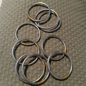 Original Budha Girl all weather bangles - Silver - Large